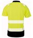 Polo haute visibilité sécurité ECORESPONSABLE - R501X - jaune fluo