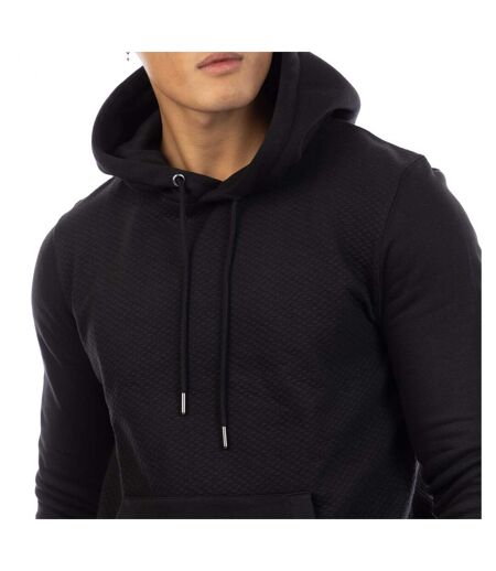 Sweat À Capuche Homme Noir Peter Werth