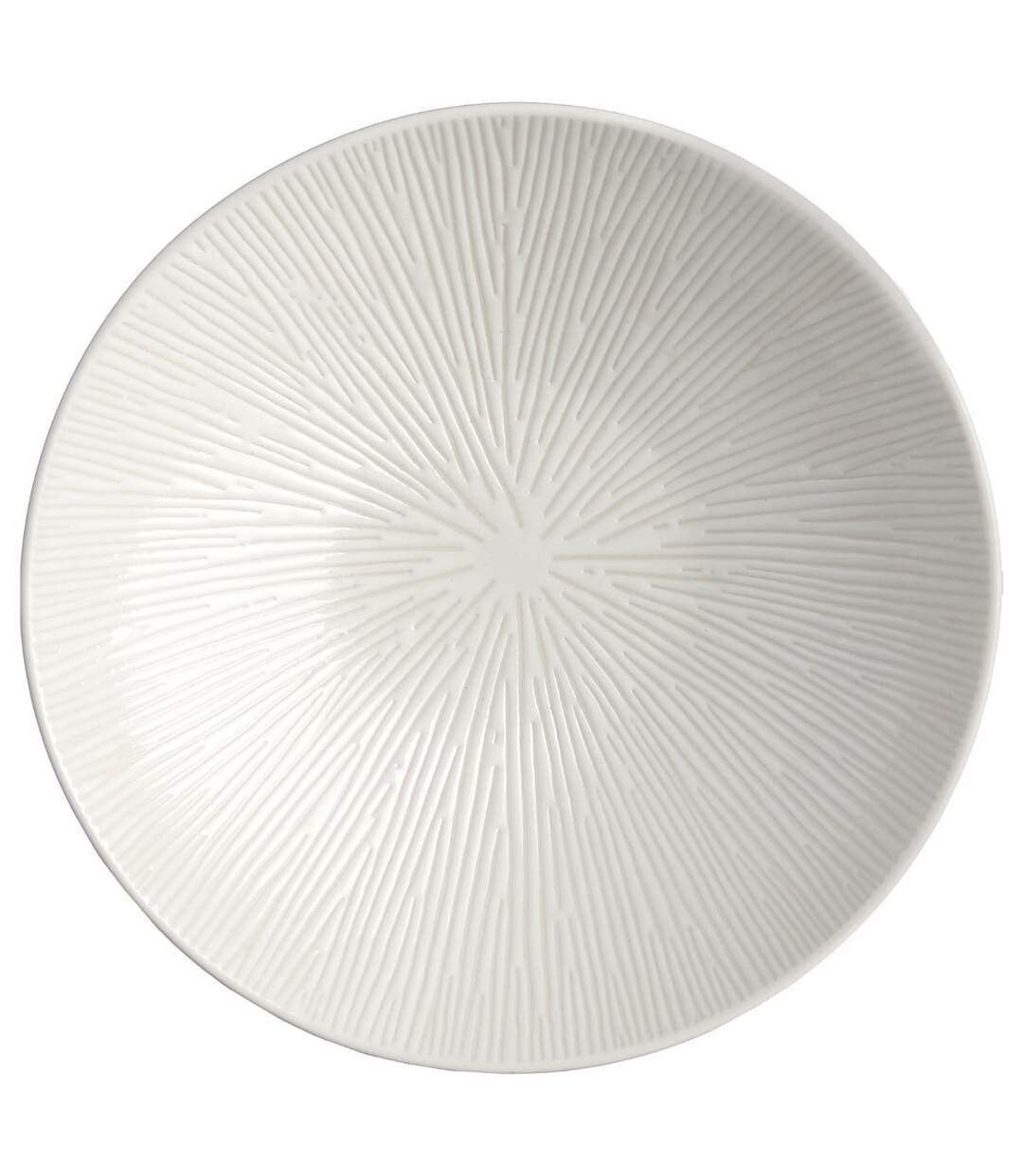 Lot de 6 Assiettes Creuses Atelier 19cm Crème-1
