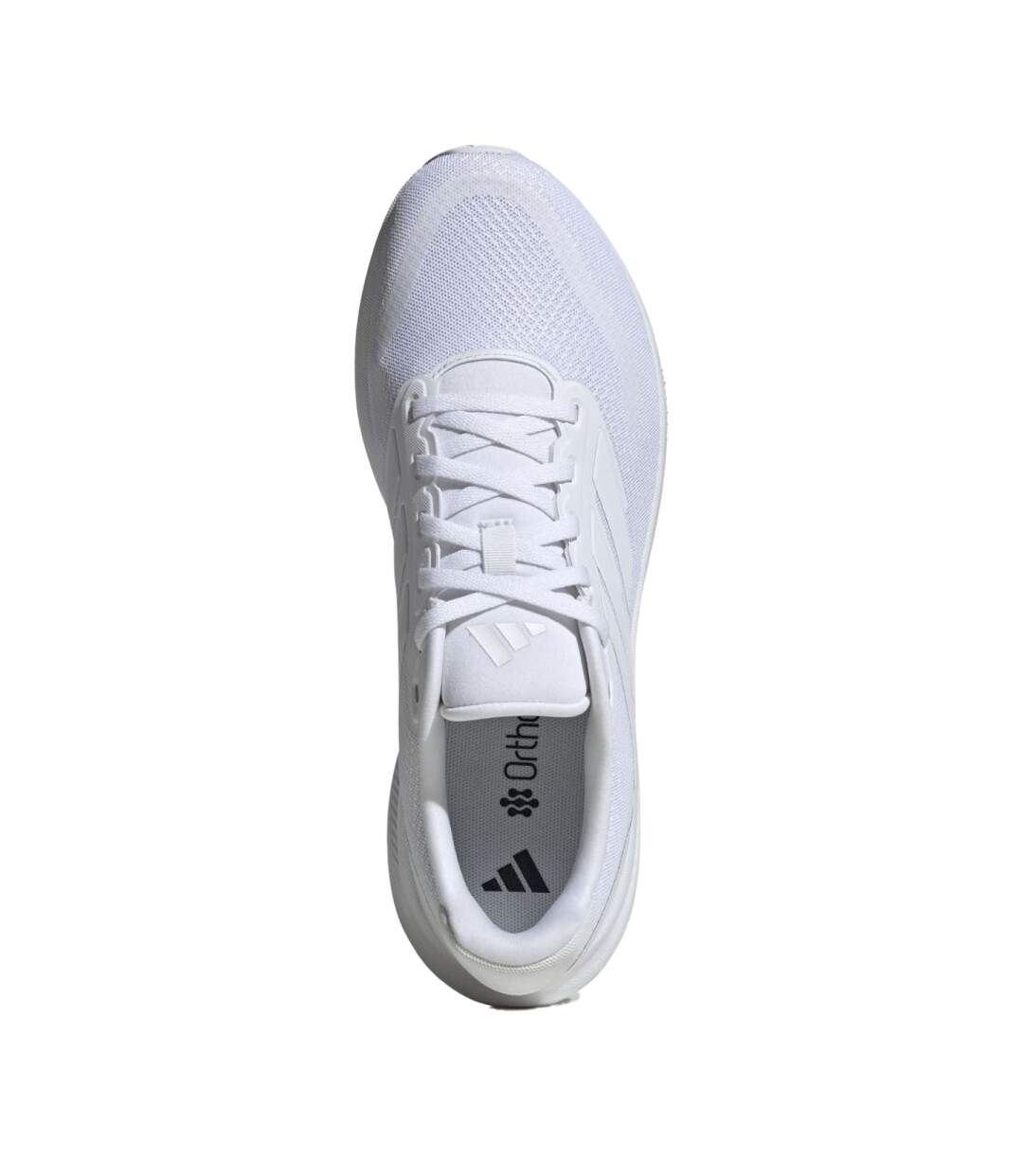 Chaussures Course À Pied Motif/style 3 Rayures Runfalcon Homme Blanc Bleu Adidas-3