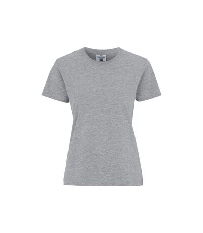 Womens/ladies Organic T-shirt Grey Melange Cottover