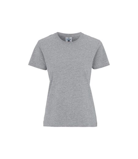 Womens/ladies Organic T-shirt Grey Melange Cottover