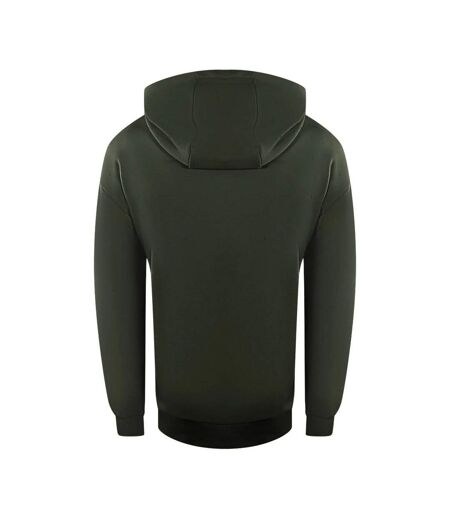 Sweat À Capuche Motif Logo Bloc Homme Vert Ice Iceberg