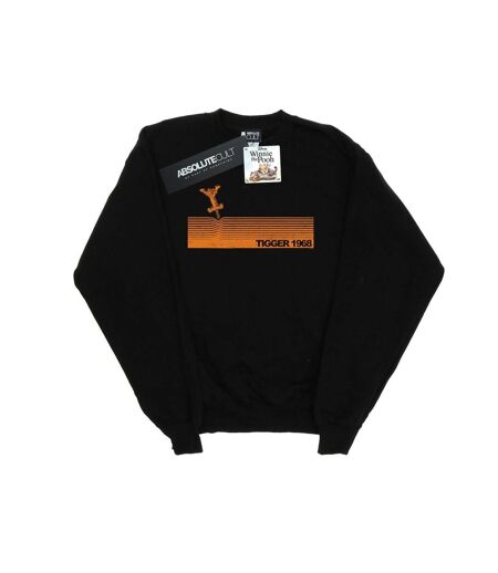 Disney Sweatshirt Winnie The Pooh Tigger 1968 Femmes/Dames (Noir) - UTBI42850