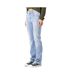 Jean Droit  Bleu Femme Teddy Smith Pepper Straig - 27