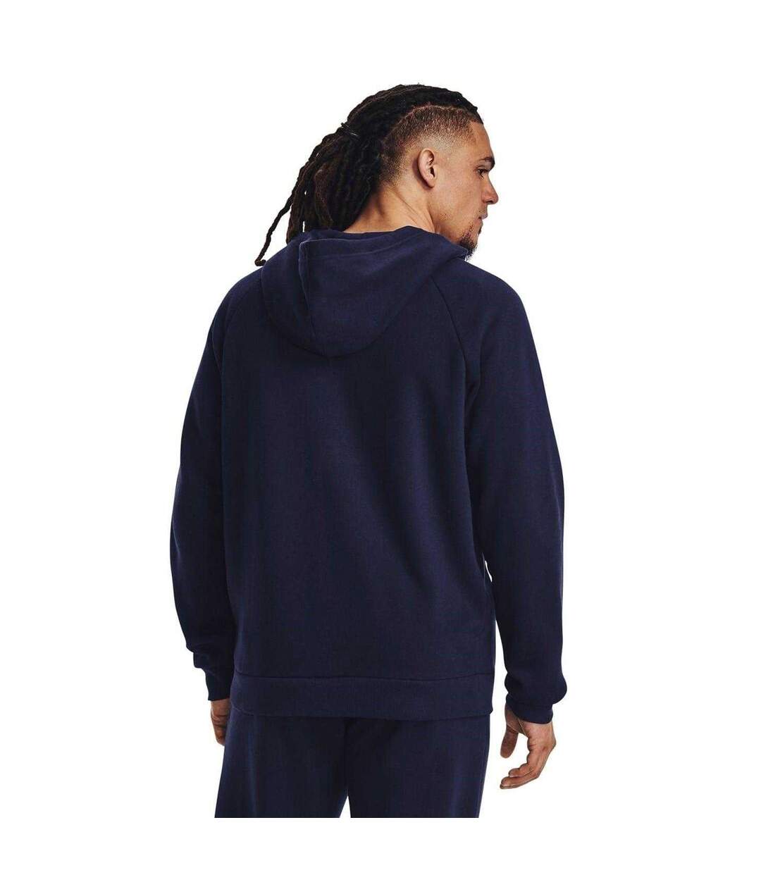 Veste À Capuche Rival Homme Bleu Nuit Under Armour-3