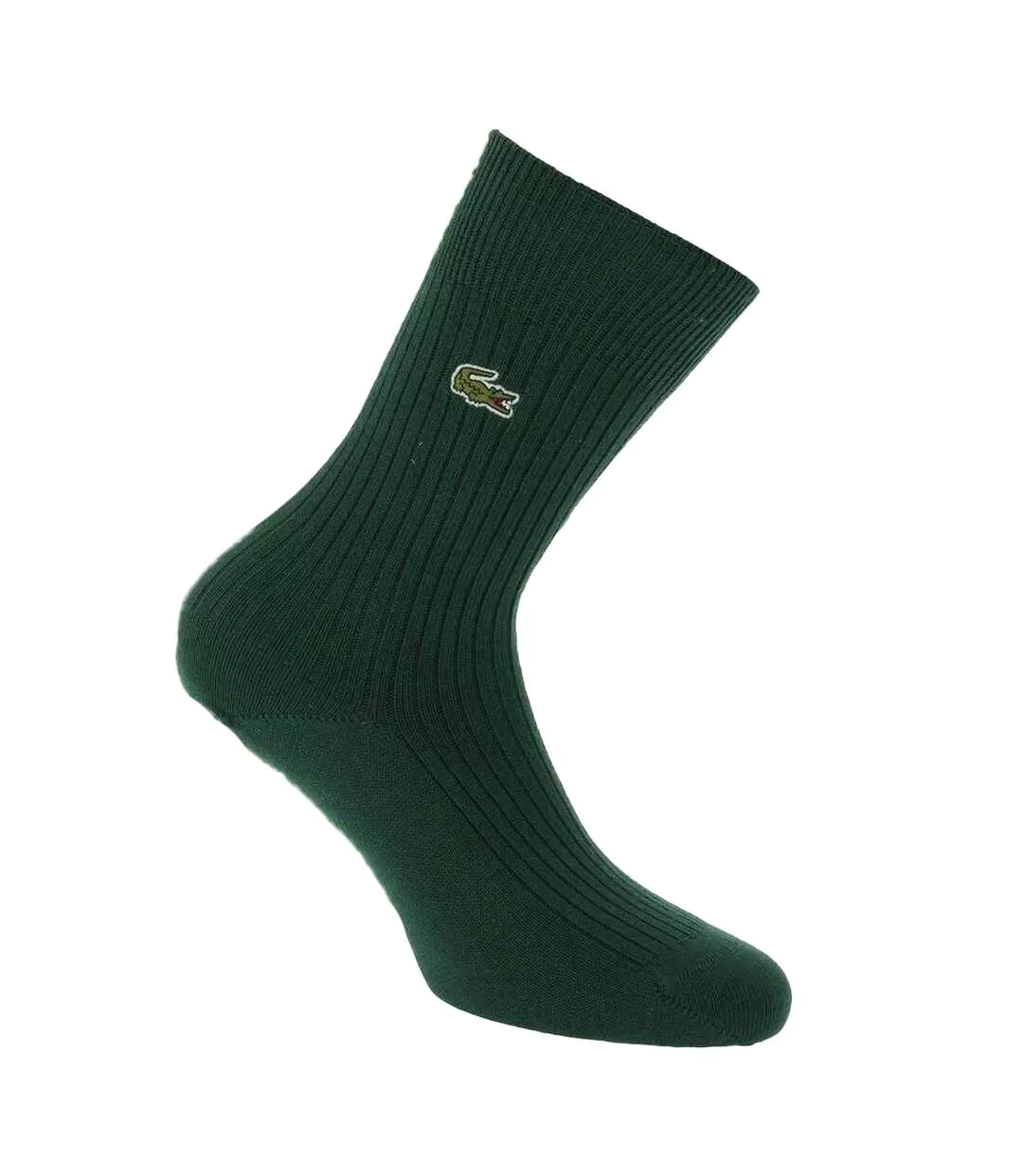 Chaussettes Style Motifs Assortis Adulte Vert Noir Marron Lacoste-2