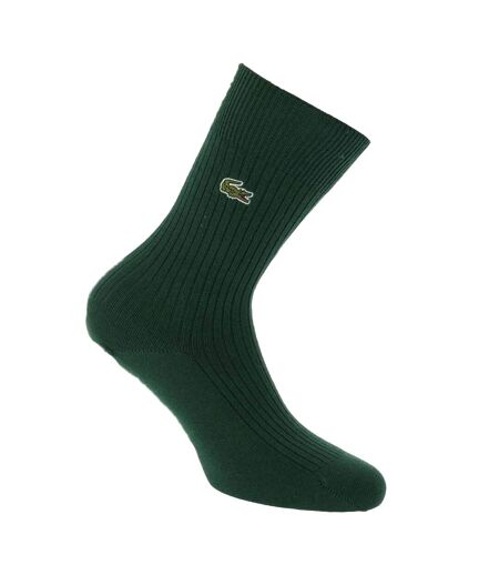 Chaussettes Style Motifs Assortis Adulte Vert Noir Marron Lacoste