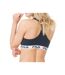 Brassiere coton femme FU6042 Uni Fila-4