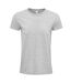 Unisex adult epic organic t-shirt grey marl SOLS