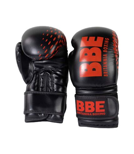 Gants d´entraînement de boxe adulte noir / rouge BBE BBE