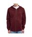 Sweat zippé bordeaux homme teddy smith giclass 30j-1