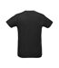 T-shirt Sprint Adulte Noir SOLS-2