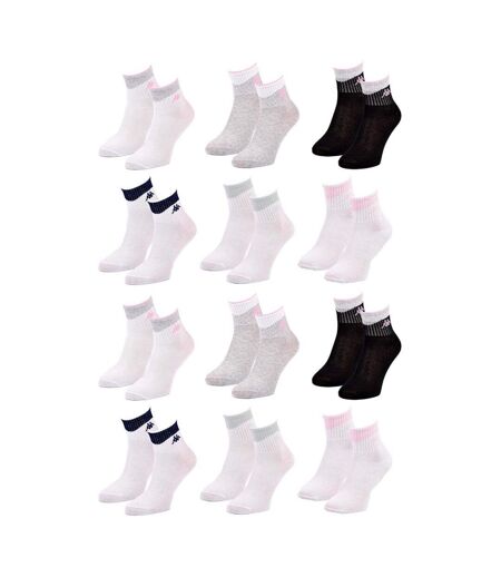 Chaussettes KAPPA QUARTER - Pack de 12 pcs 1043