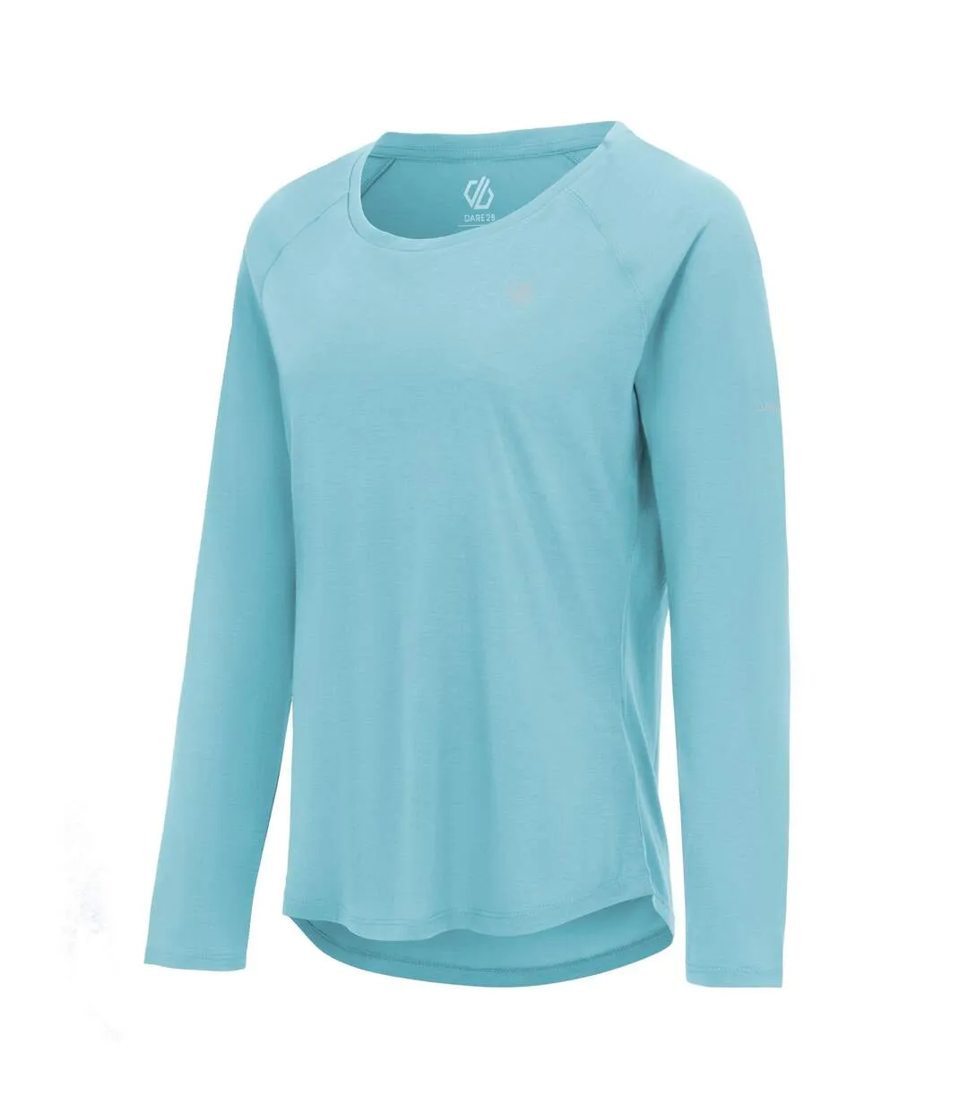 Womens/ladies Serenity Long-sleeved T-shirt Nordic Blue Dare 2B-3