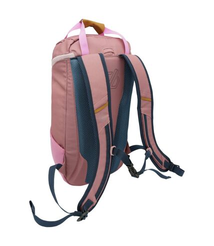 Dare 2B Offbeat Leather Trim 16L Knapsack (Mesa Rose/Bluestone) (One Size) - UTRG7674