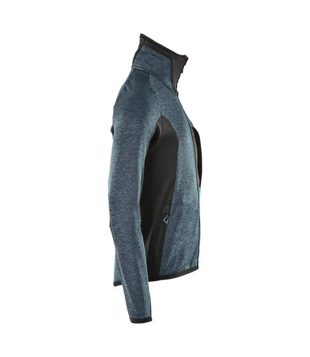 Mens Advanced Fleece Jacket Dark Petroleum Black Mascot-2