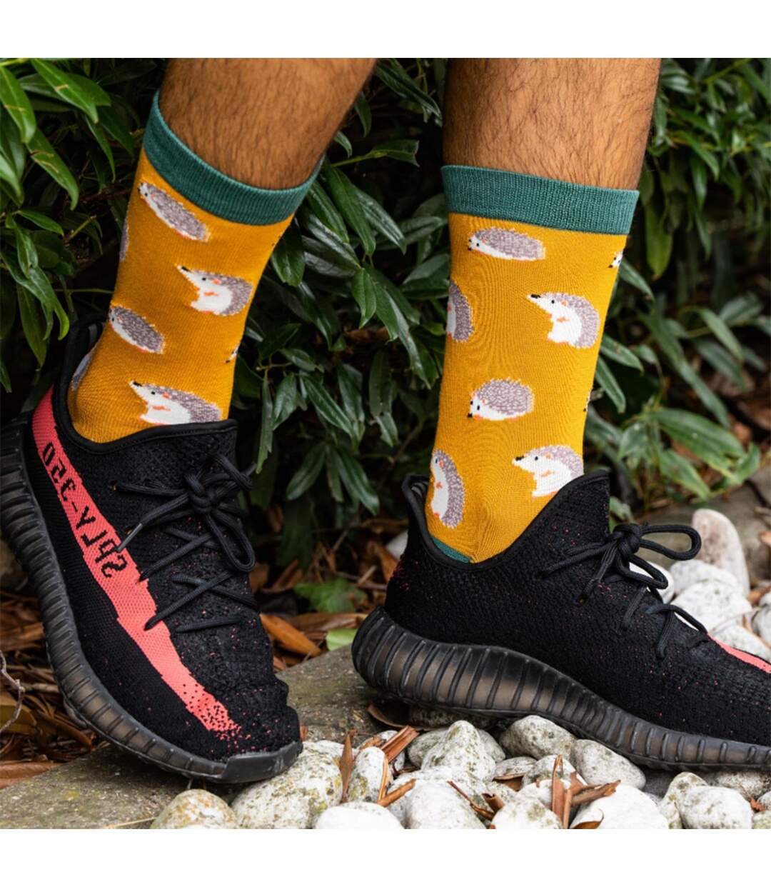 1 Pack Mens Novelty Animal Pattern Bamboo Socks-3