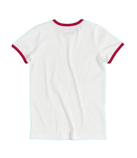 T-shirt Motif Martin Motif/style Ringer Towing And Salvage Adulte Blanc Cars