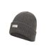 Mens knitted thinsulate beanie grey Mountain Warehouse-4