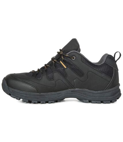 Trespass Mens Finley Low Cut Hiking Shoes (Black) - UTTP4116