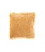 Coussin Déco Franges 45x45cm Jaune Ocre-1