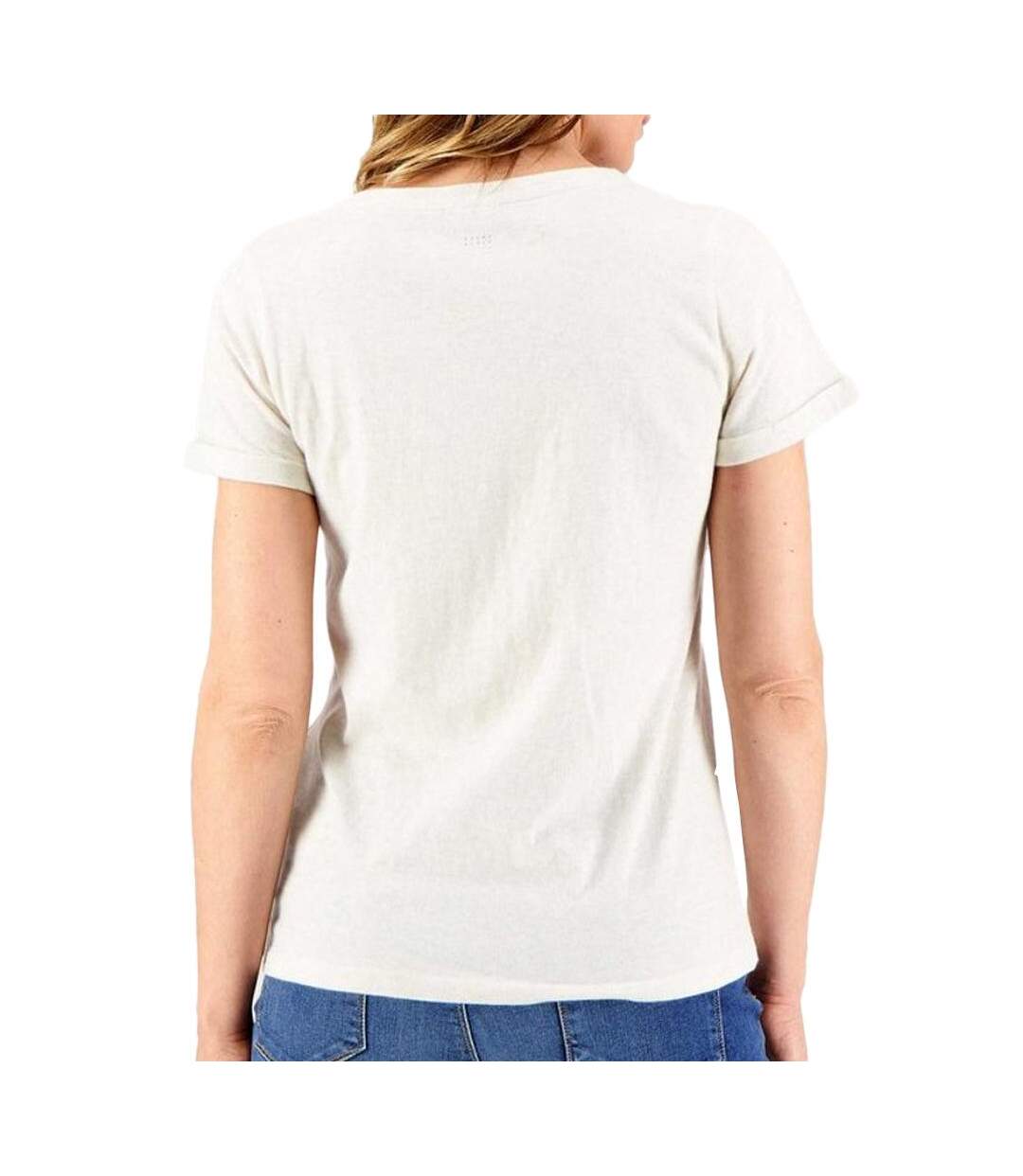 T-shirt Beige Femme TBS ADINATEE - M-2