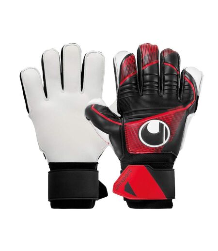 Gants de gardien noir/rouge uhlsport powerline soft flex frame - taille 5
