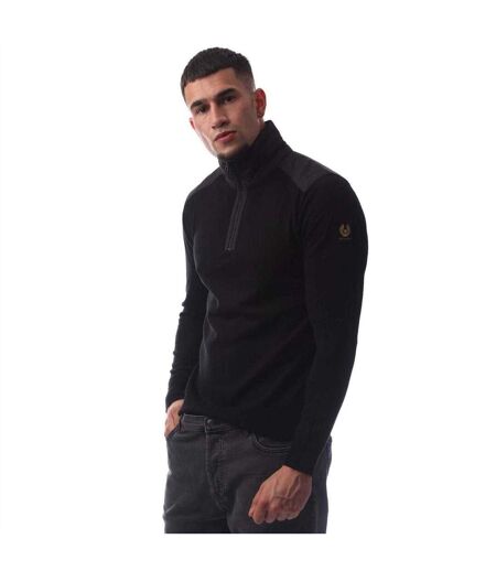 Sweat Kilmington Homme Noir Belstaff