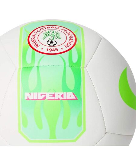Ballon De Foot Motif/style Nigeria Fc Taille 5 Blanc Vert Nike