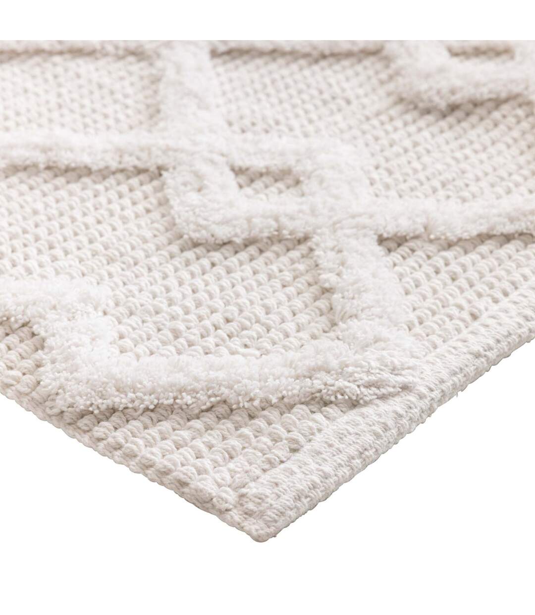 Tapis de Bain Tufté Otis 50x80cm Naturel-3