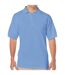 Mens dryblend polo shirt carolina blue Gildan