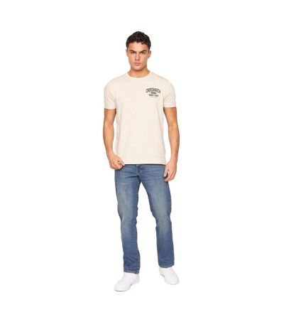 Jean Princed Homme Bleu Clair Délavé Crosshatch
