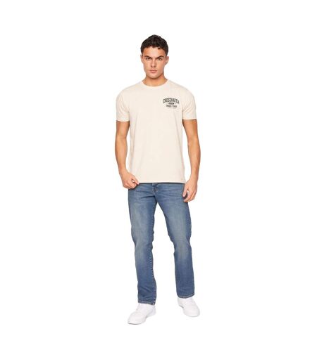 Jean Princed Homme Bleu Clair Délavé Crosshatch