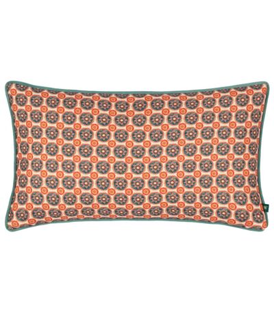 Onika geometric cushion cover 30cm x 50cm blue Wylder