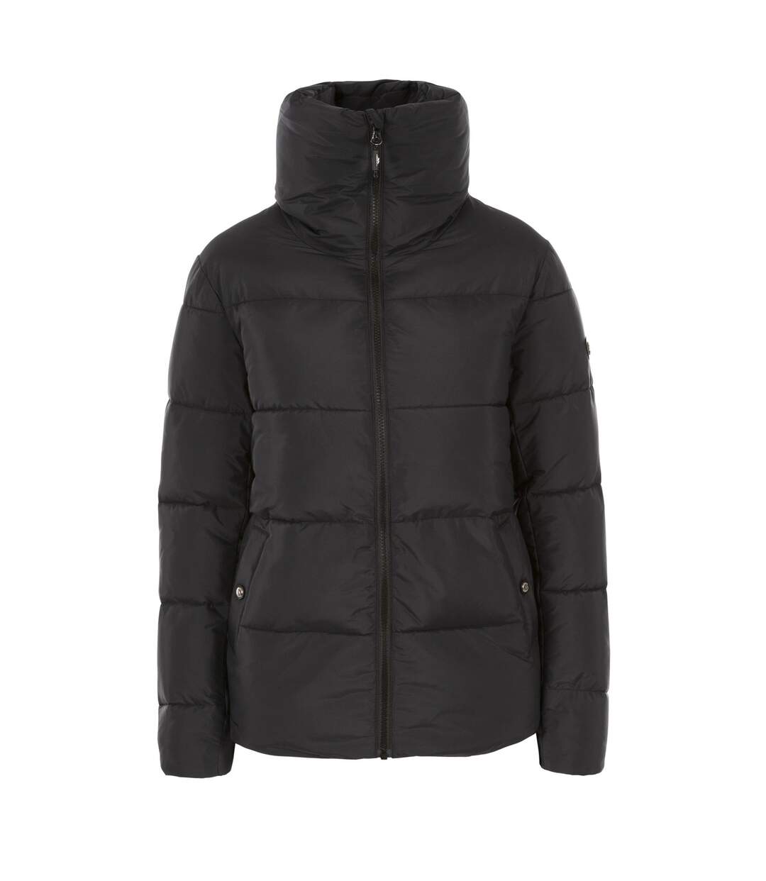 Womens/ladies Paloma Padded Jacket Black Trespass-1