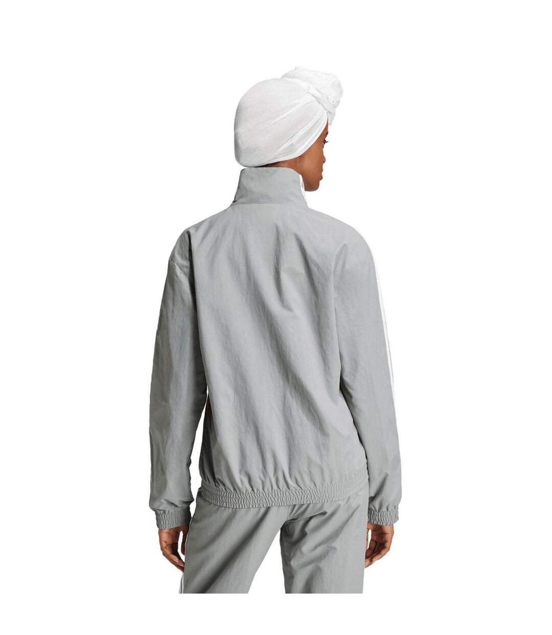 Mens Originals 3 Stripes Regular Track Jacket Grey Adidas-3