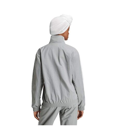 Mens Originals 3 Stripes Regular Track Jacket Grey Adidas