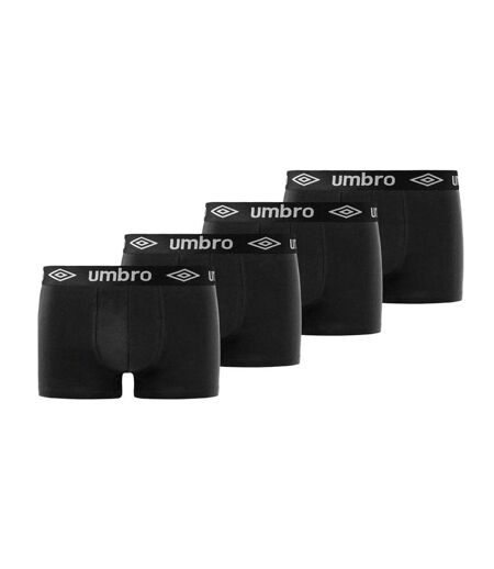 x4 boxers noir/blanc homme umbro class2b2 - m
