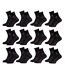Chaussettes Femme Fantaisie Confort Coton Majoritaire Pack de 12 Paires Message-1
