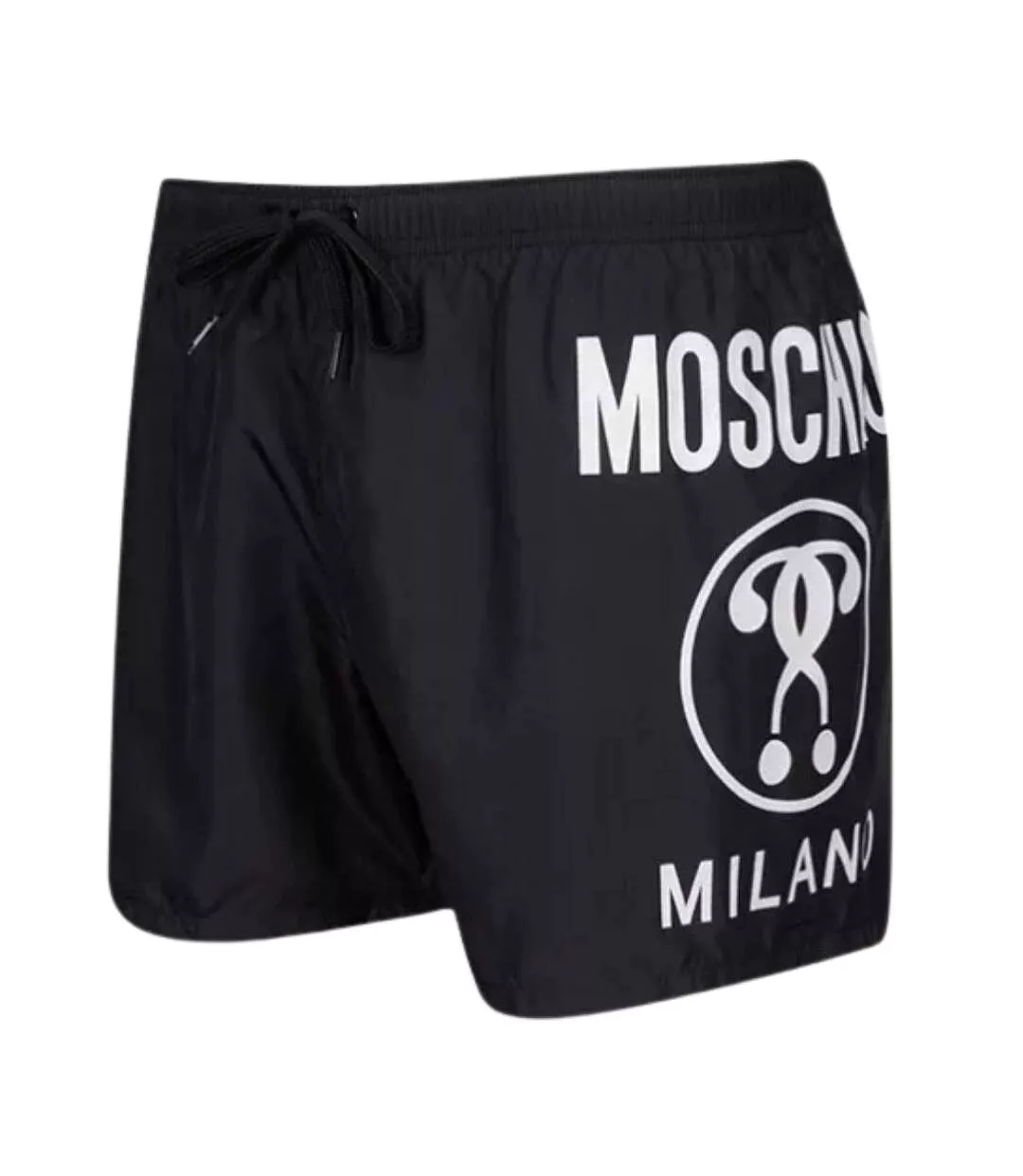 Short De Bain Motif/style Logo Milano Homme Noir Moschino-3