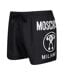 Short De Bain Motif/style Logo Milano Homme Noir Moschino-3