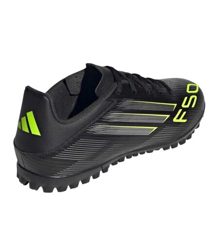 Mens F50 League 3 Stripes Football Boots Black Lemon Adidas