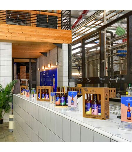 Pack de 12 bouteilles de bières artisanales brassées à Nice - SMARTBOX - Coffret Cadeau Gastronomie
