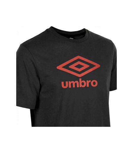 Tee shirt homme col rond en coton 160GSM et logo imprimé 729280 Umbro