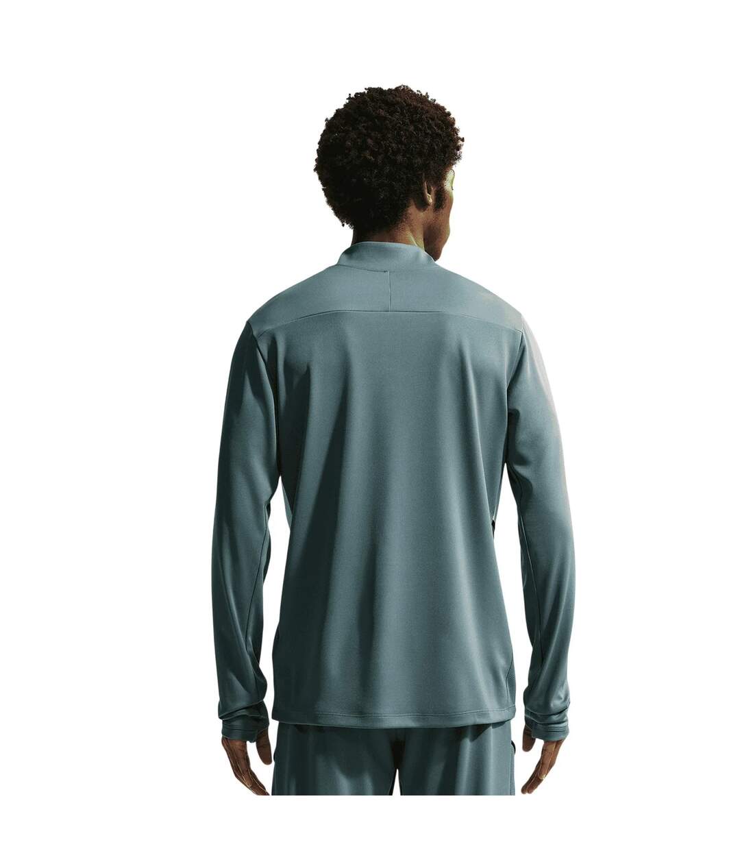 Mens Academy Drill Top Slate White Nike-3