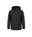 Mens Waterproof Padded Snug Fit Parka Charcoal Minoti-2