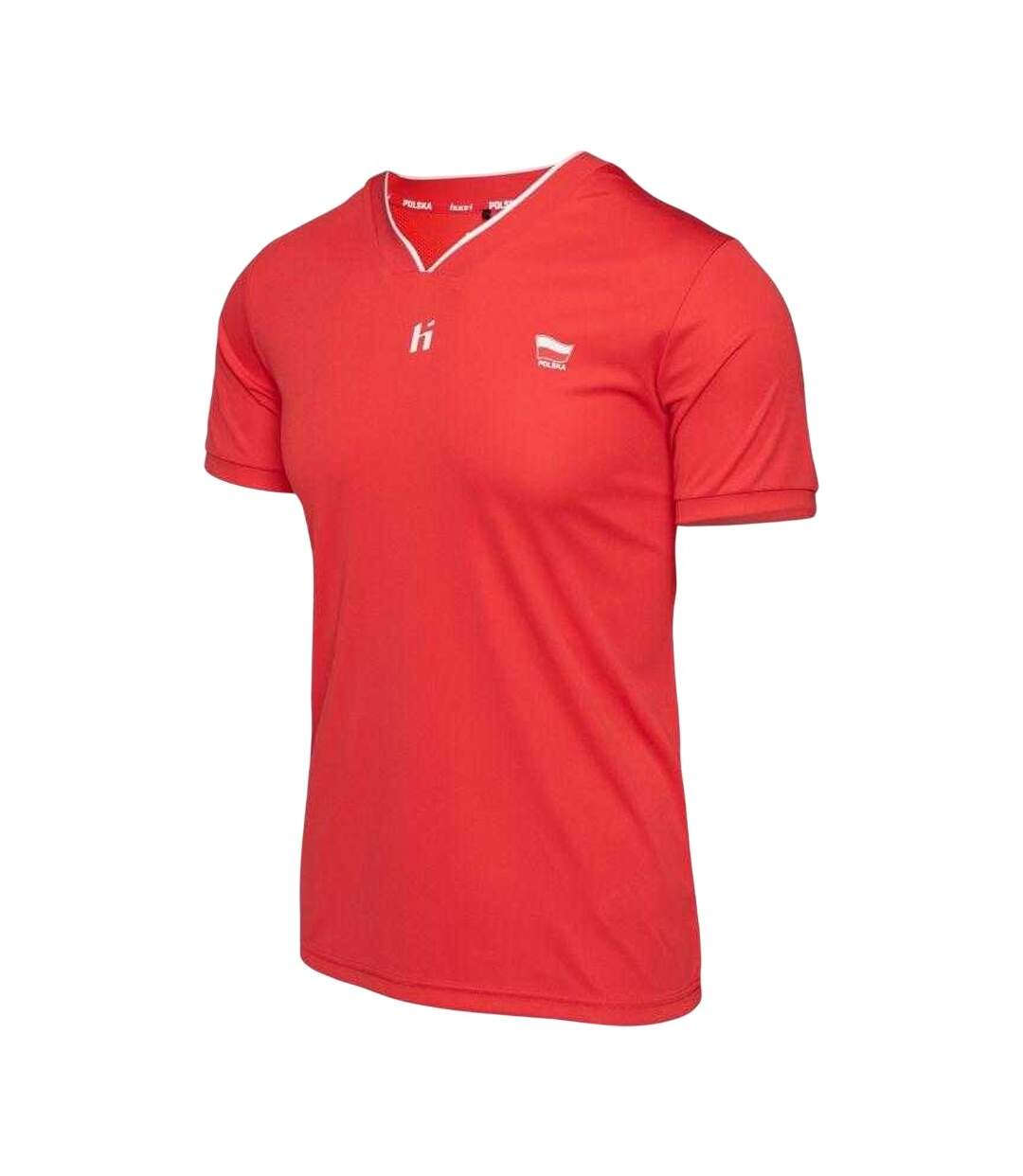 T-shirt Alumni Poland Homme Rouge Huari-3