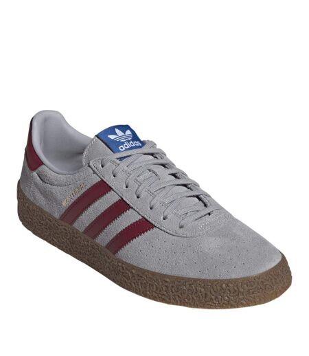 Baskets Motif/style 3 Rayures Originals Montreal Homme Gris Rouge Adidas
