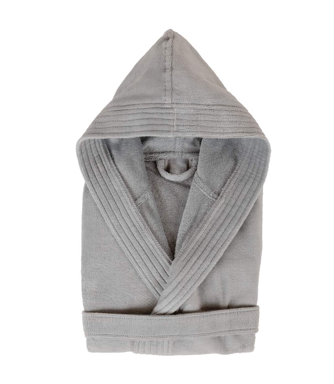 Peignoir enfant à capuche COOL en velours Capuche-1